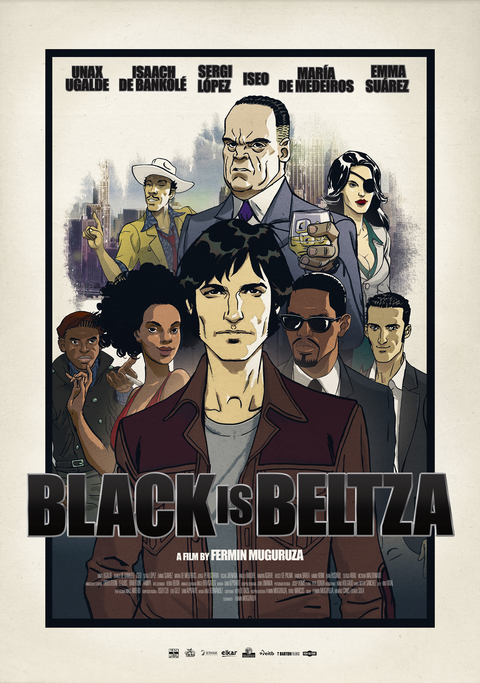 Poster phim Màu đen là beltza