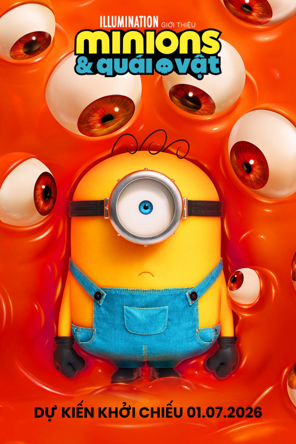 Poster phim Minions & Quái Vật