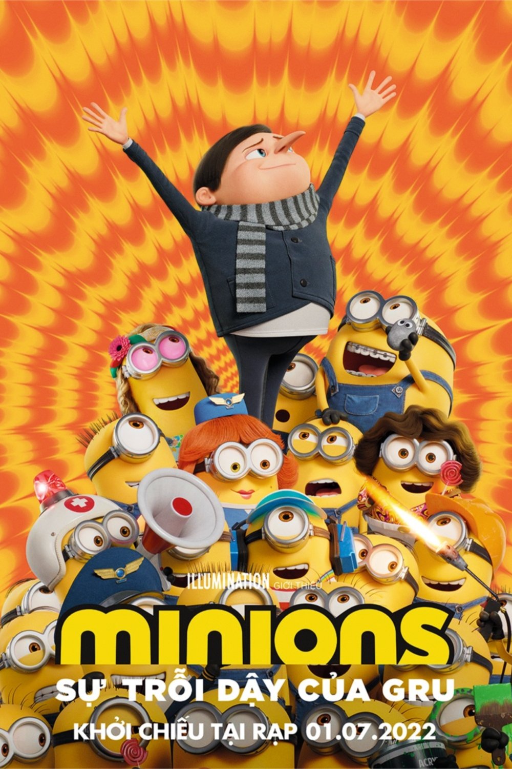 Poster phim Kẻ Cắp Mặt Trăng 4: Sự Trỗi Dậy Của Gru