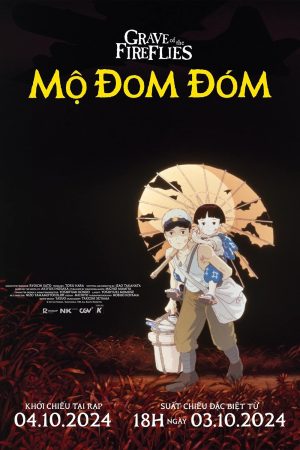Poster phim Mộ Đom Đóm