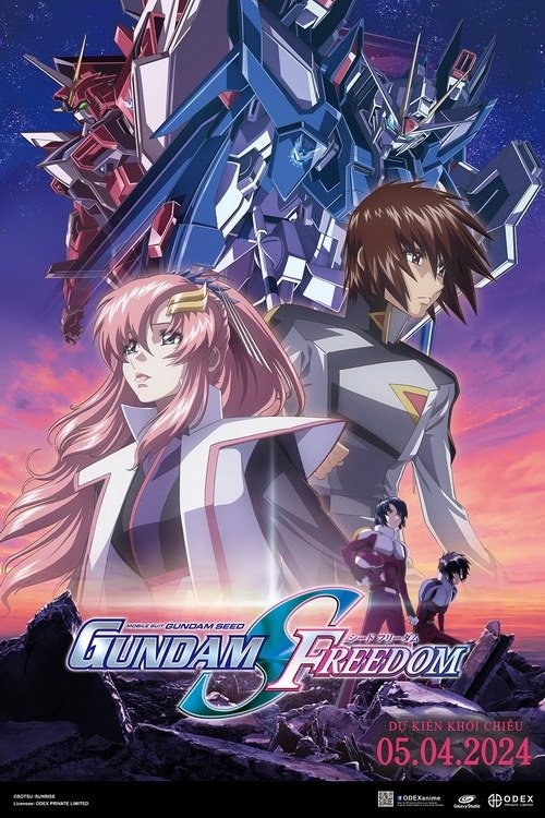 Poster phim Mobile Suit Gundam SEED FREEDOM