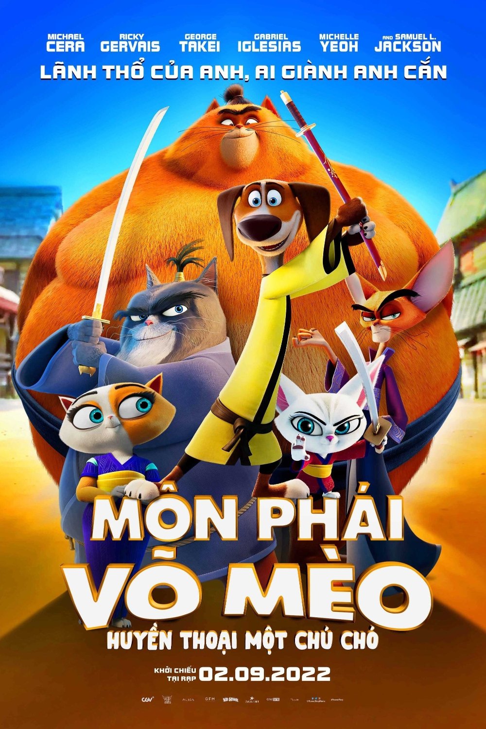 Poster phim Môn Phái Võ Mèo: Huyền Thoại Một Chú Chó