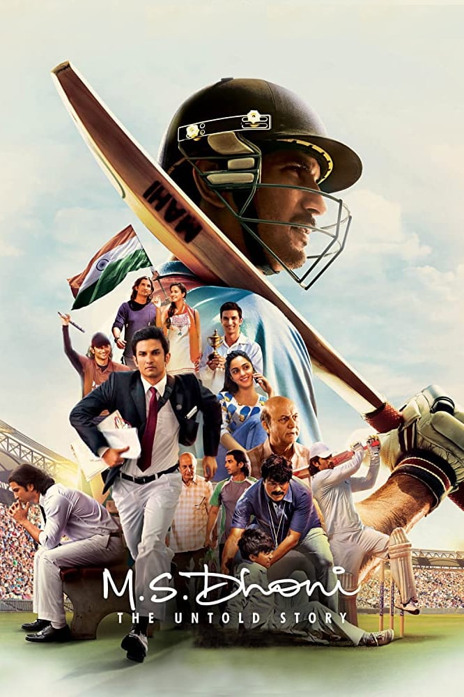 Poster phim M.S. Dhoni: Chuyện Chưa Kể