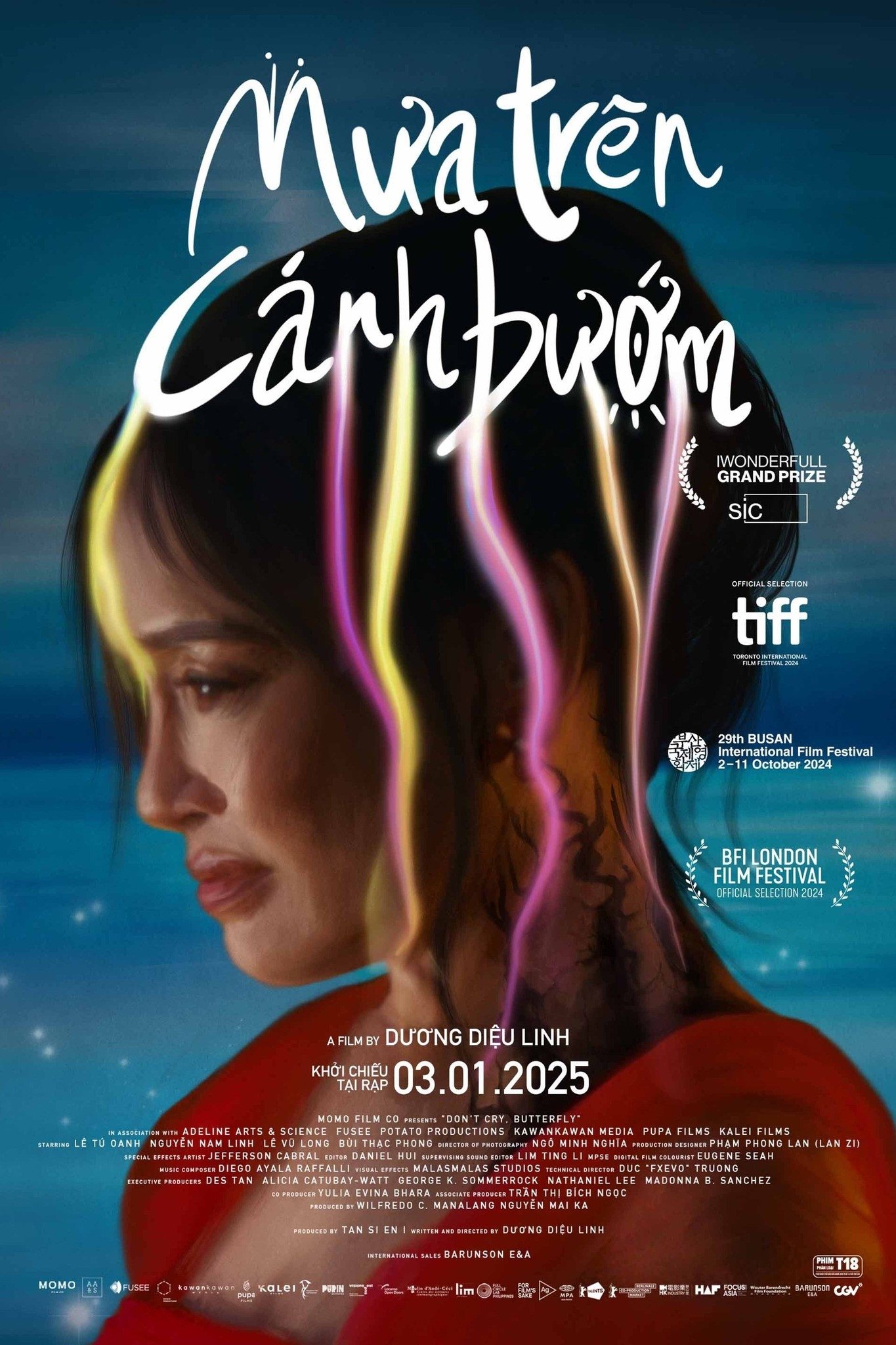 Poster phim Mưa trên cánh bướm