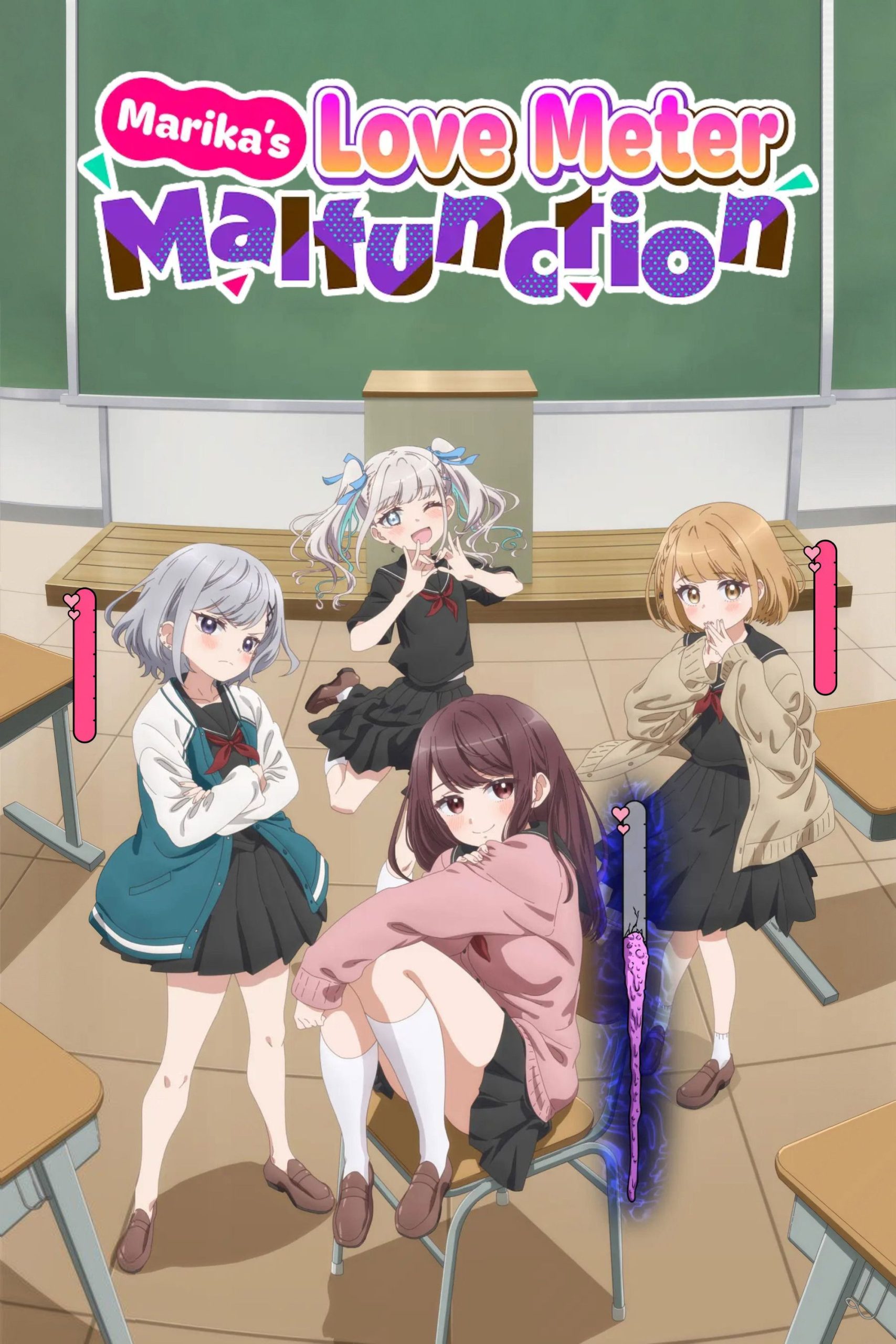 Poster phim Mức Độ Hảo Cảm Của Matsurika-chan Đã Vượt Ngưỡng