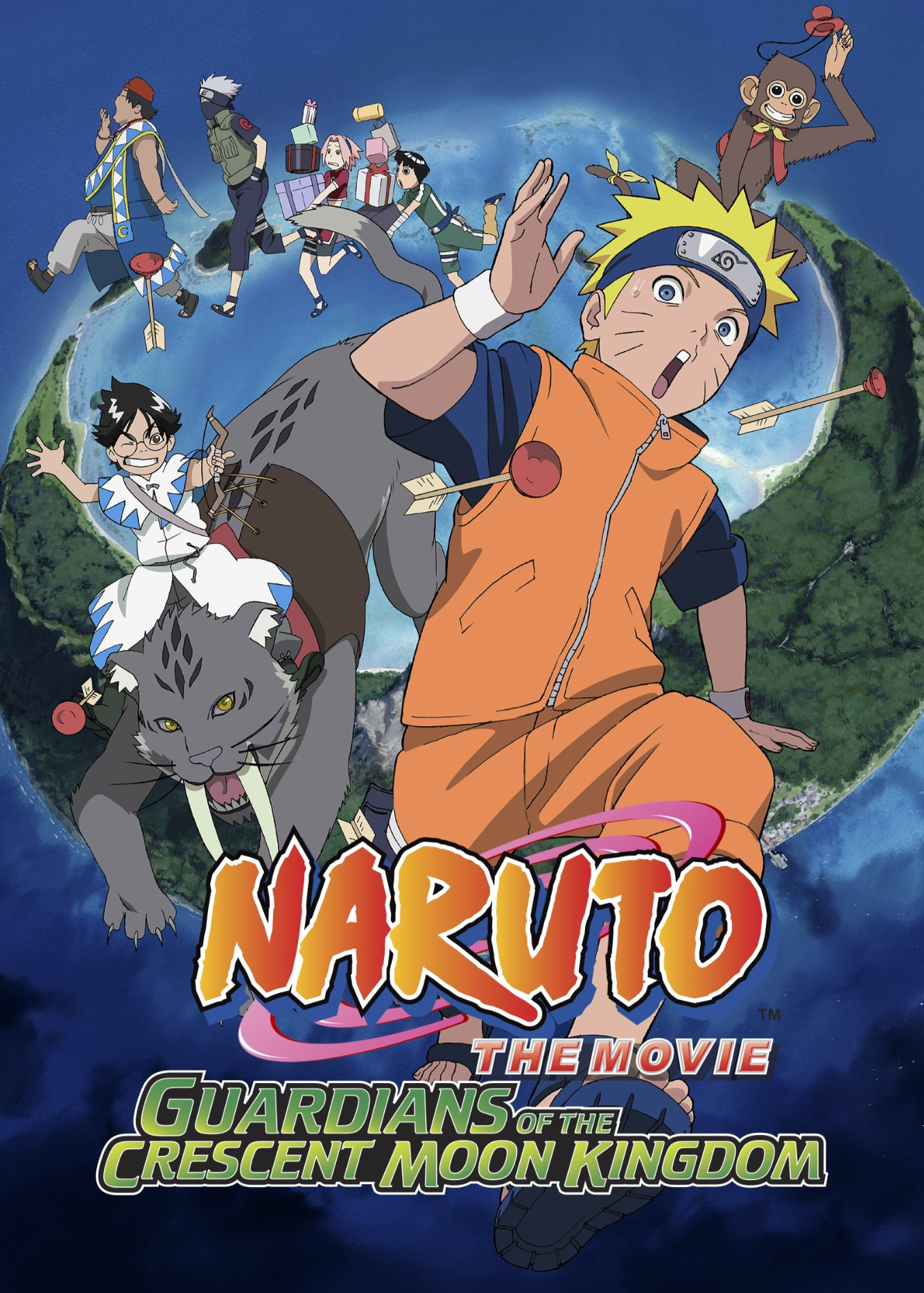 Poster phim Naruto the Movie 3: Guardians of the Crescent Moon Kingdom