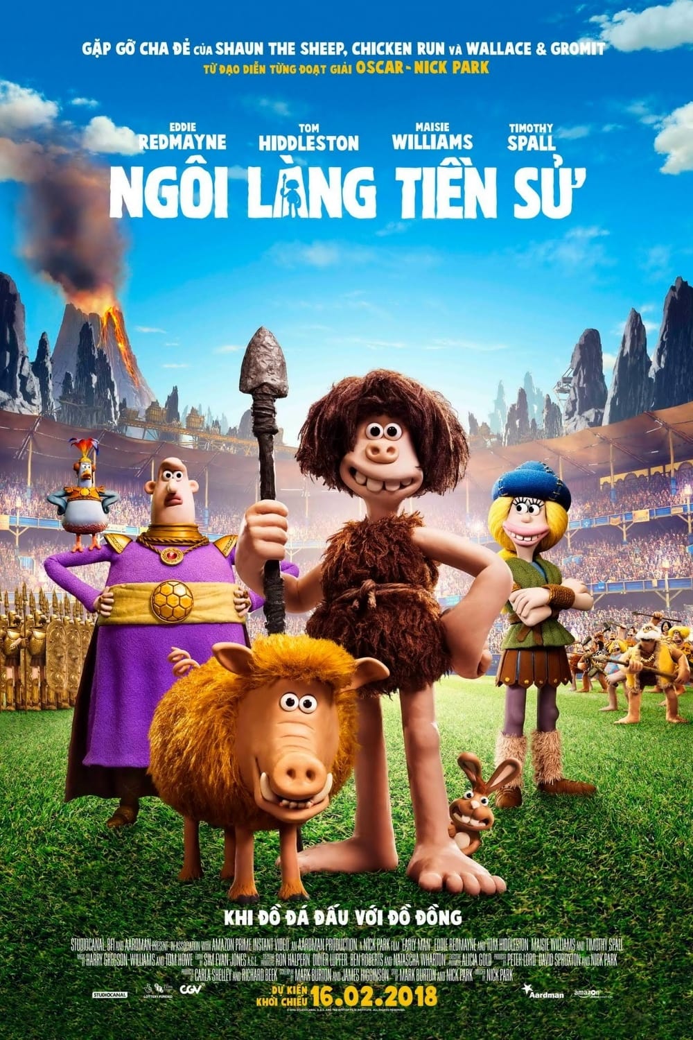 Poster phim Ngôi Làng Tiền Sử
