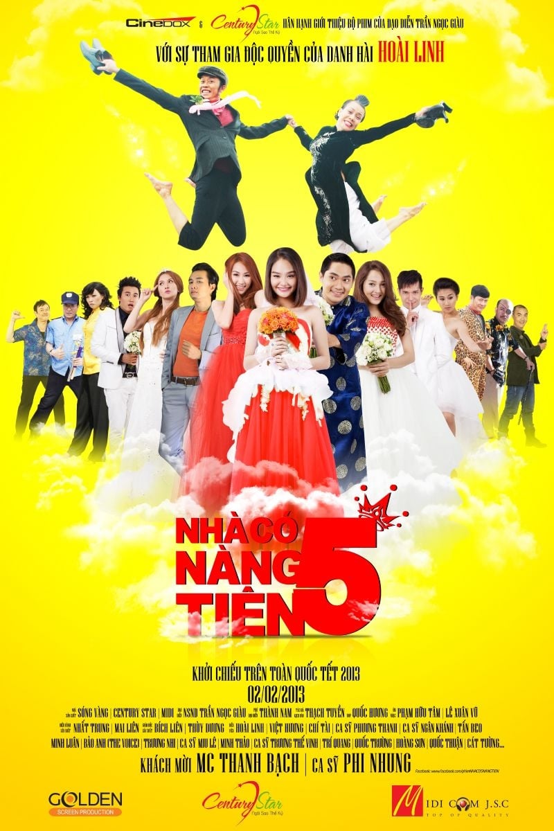 Poster phim Nhà Có 5 Nàng Tiên