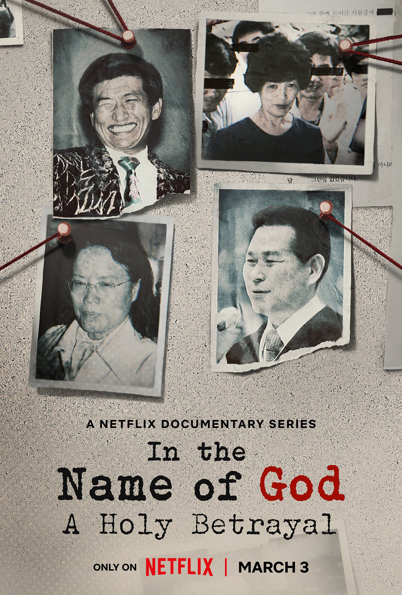 Poster phim Nhân danh thần linh: Sự phản bội thiêng liêng