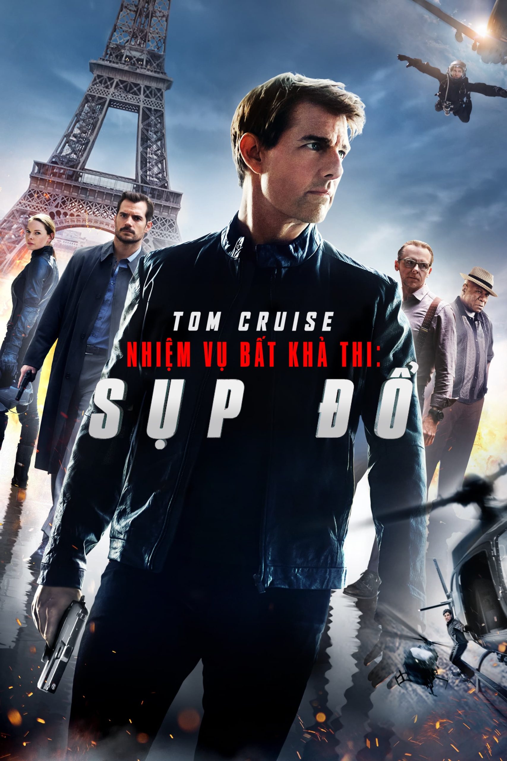 Poster phim Nhiệm Vụ Bất Khả Thi: Sụp Đổ