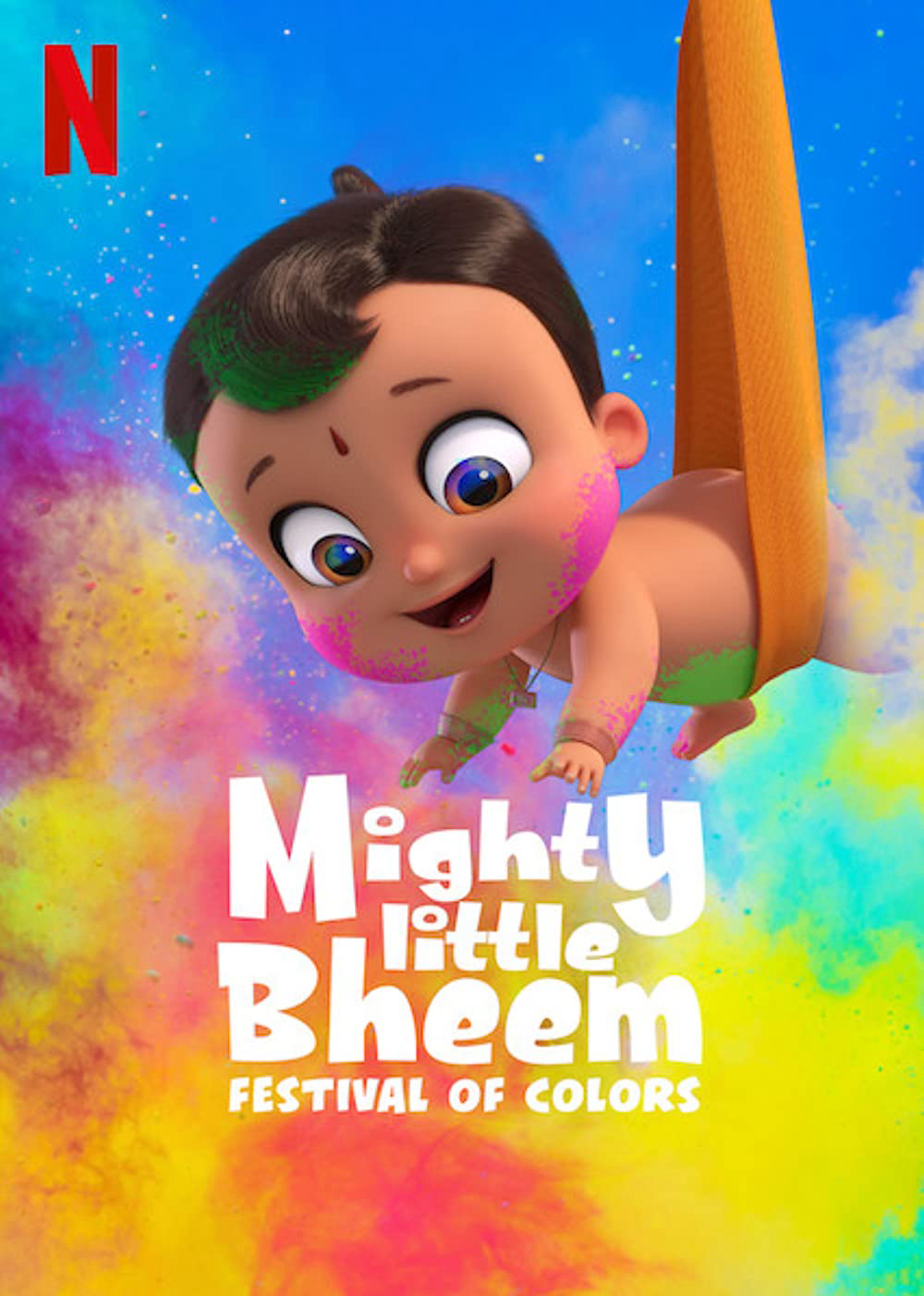 Poster phim Nhóc Bheem quả cảm: Lễ hội sắc màu