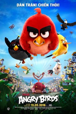 Poster phim Angry Birds (Bản điện ảnh)
