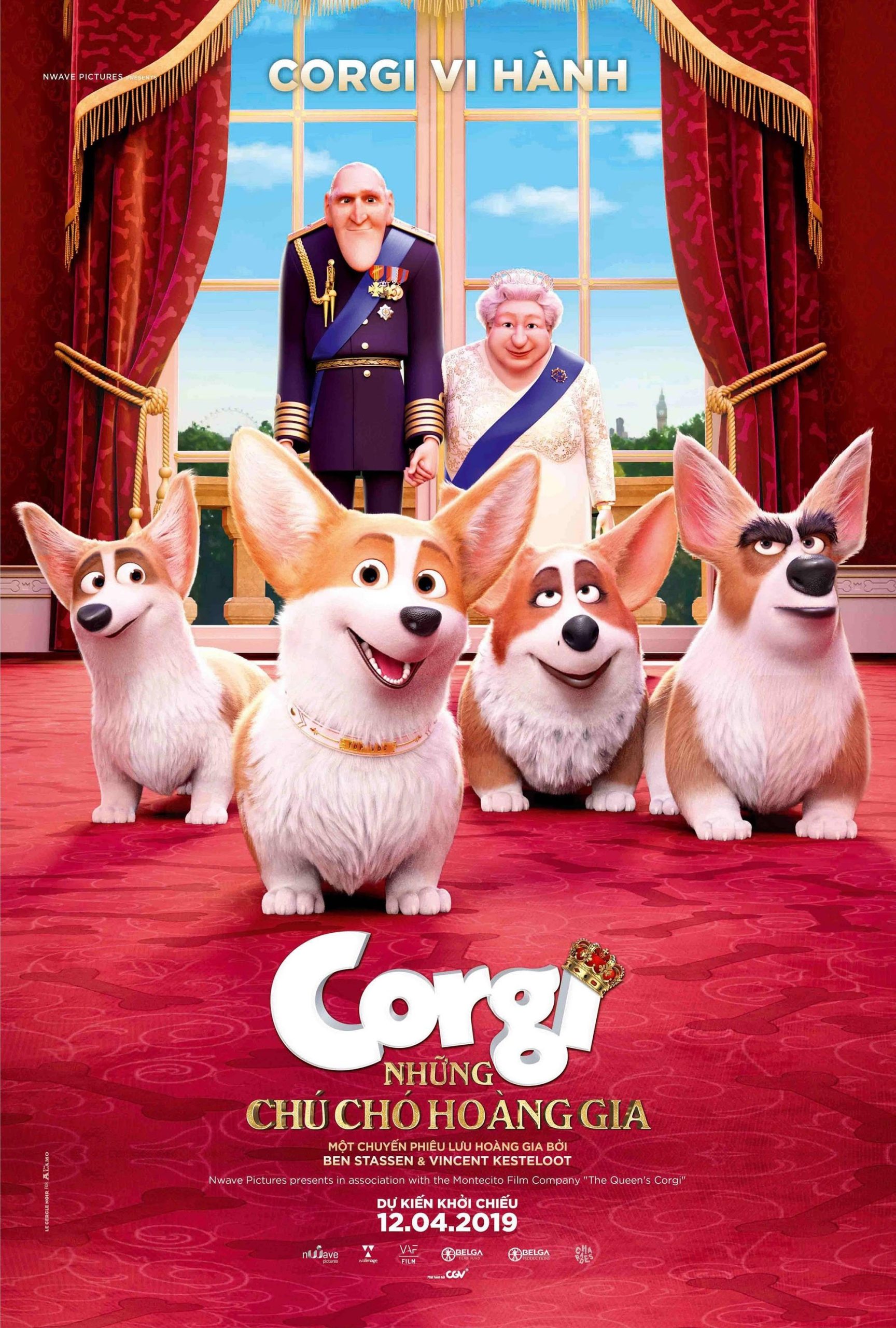 Poster phim Corgi: Những chú chó hoàng gia