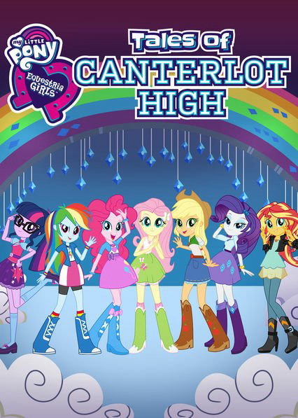 Poster phim Những cô gái Equestria: Câu chuyện trường trung học Canterlot