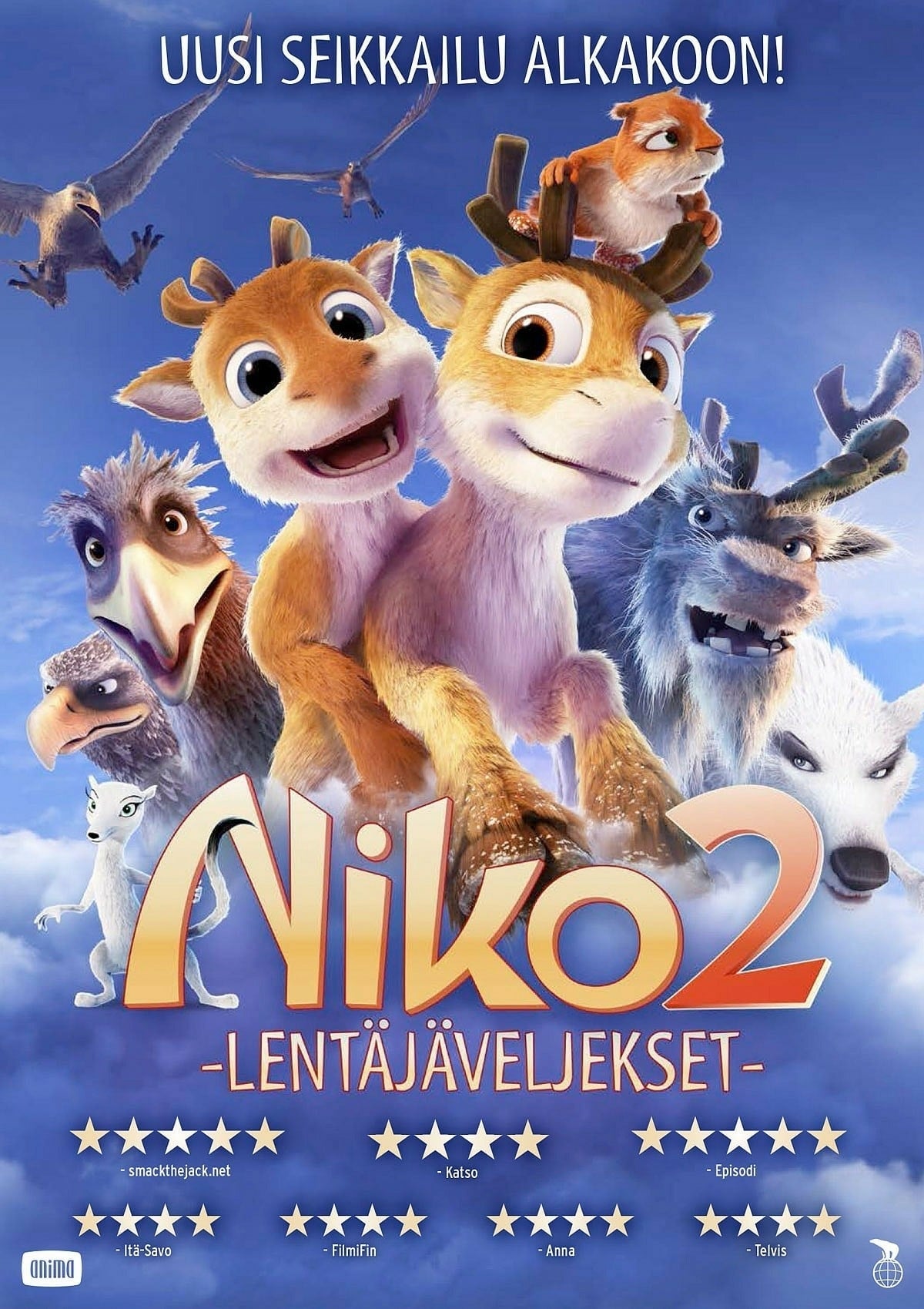 Poster phim Niko 2- Giáng Sinh Phiêu Lưu Ký