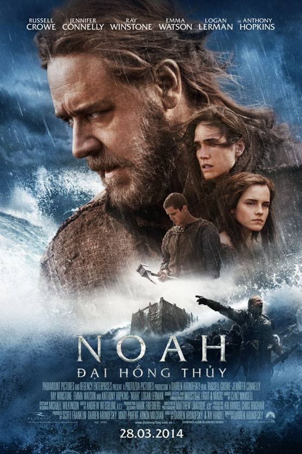 Poster phim Noah: Đại hồng thủy