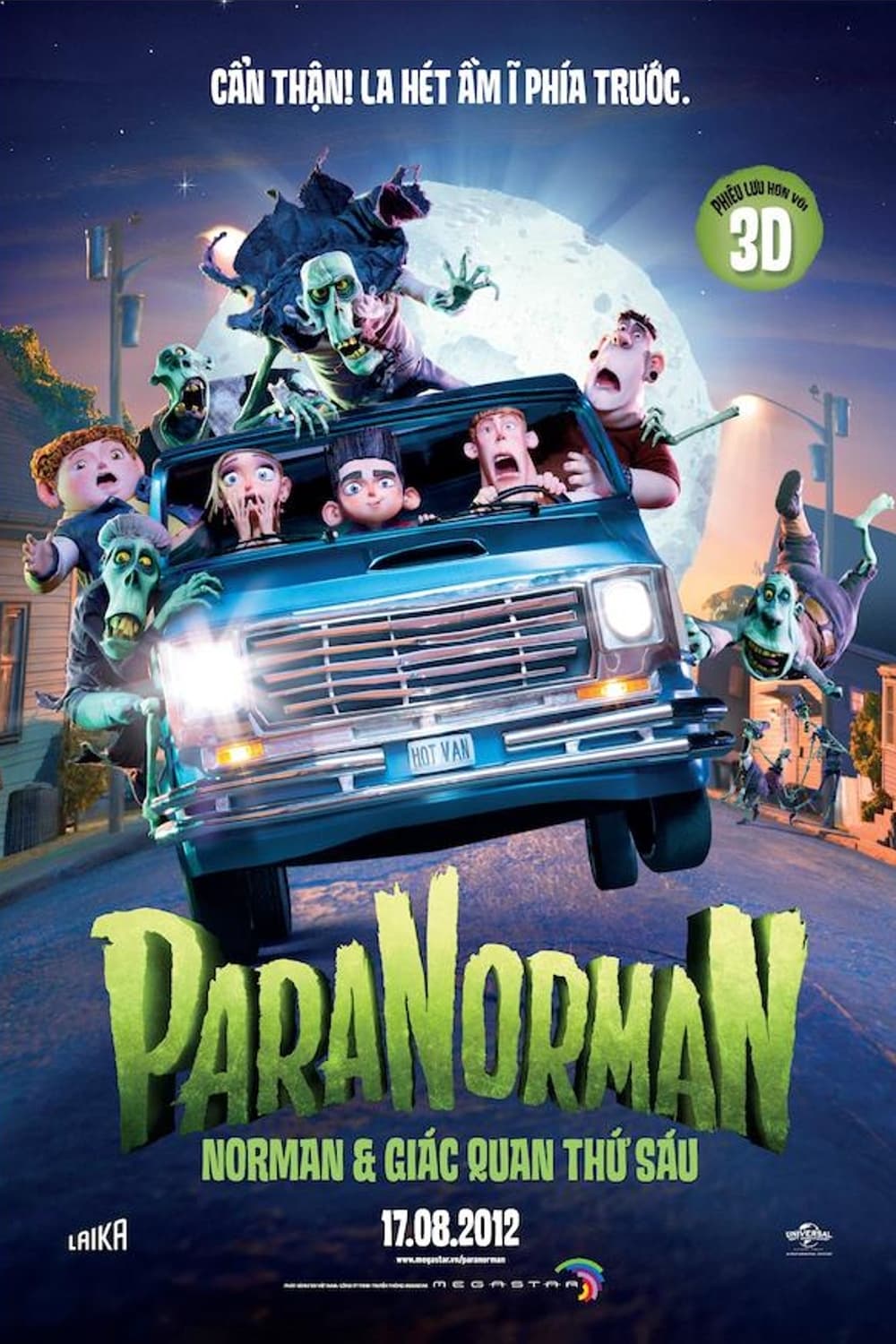 Poster phim Paranorman Và Giác Quan Thứ Sáu