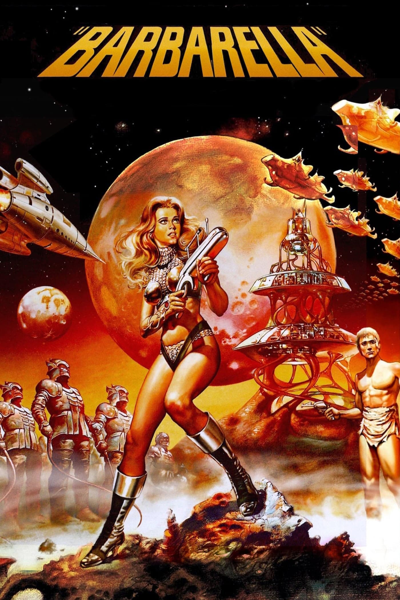 Poster phim Nữ Siêu Nhân Barbarella