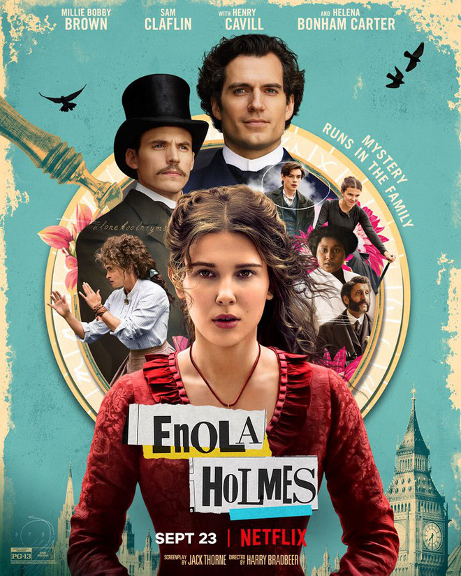 Poster phim Nữ Thần Thám Enola Holmes