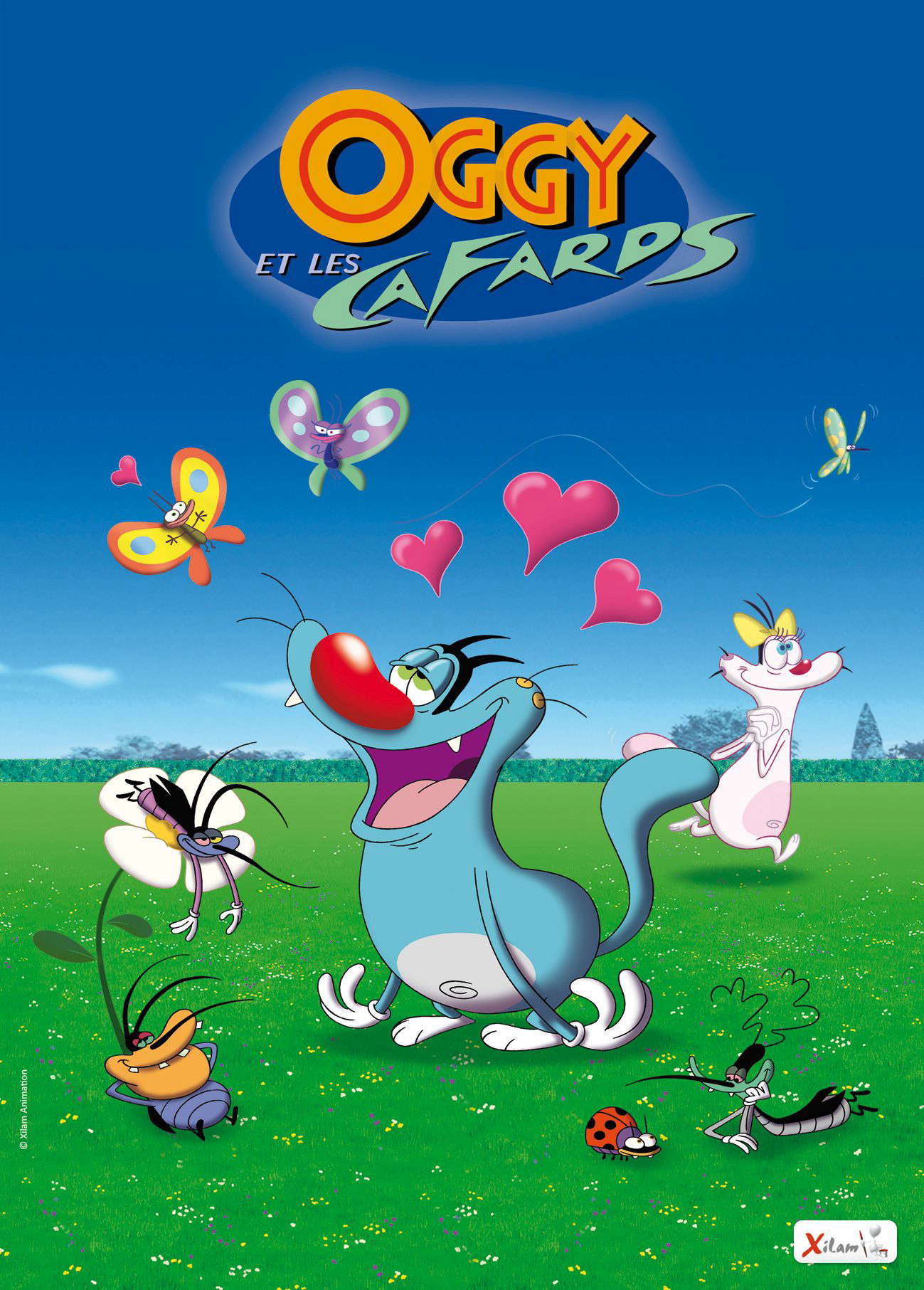 Poster phim Mèo Oggy Và Những Chú Gián Tinh Nghịch