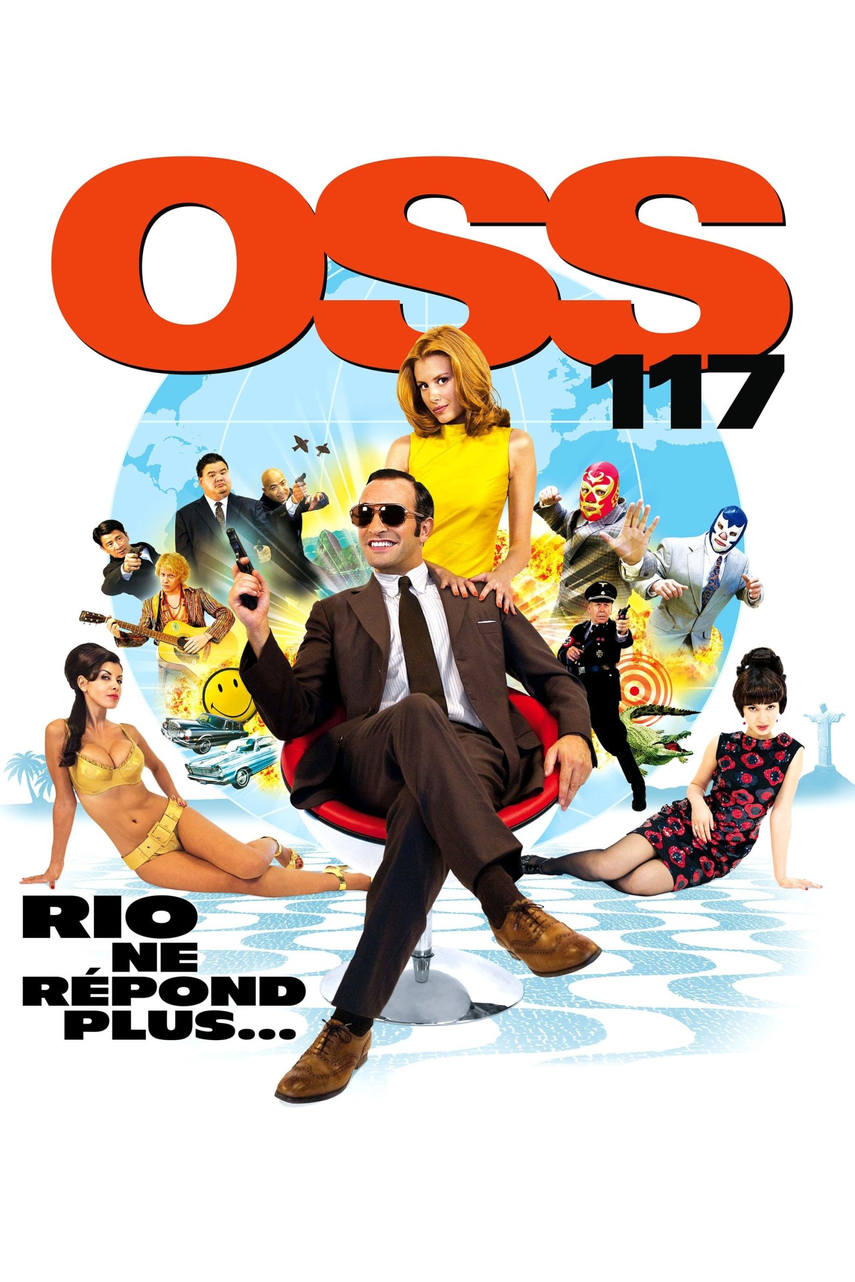 Poster phim Oss 117: Lạc Lối Ở Rio