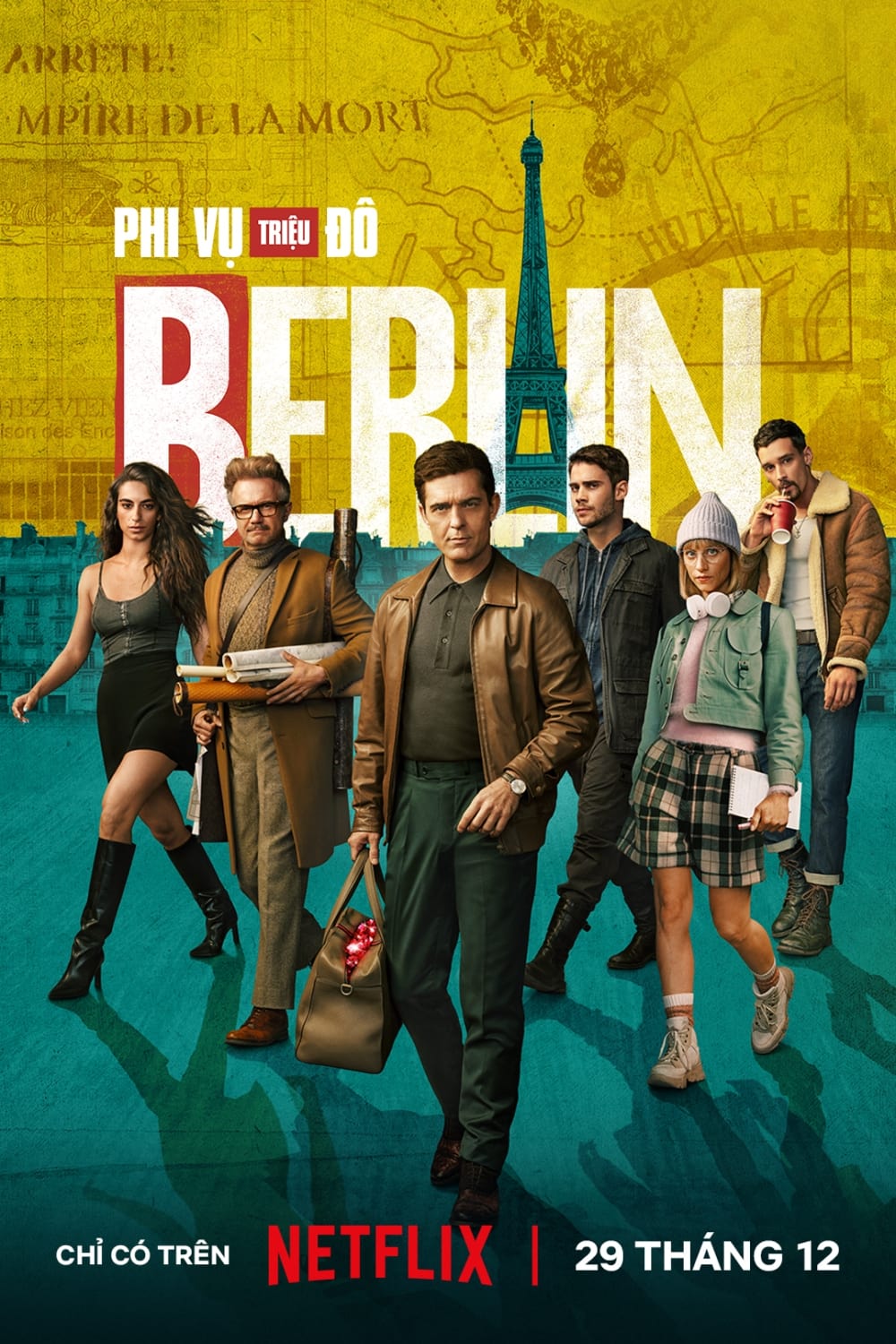 Poster phim Phi Vụ Triệu Đô: Berlin