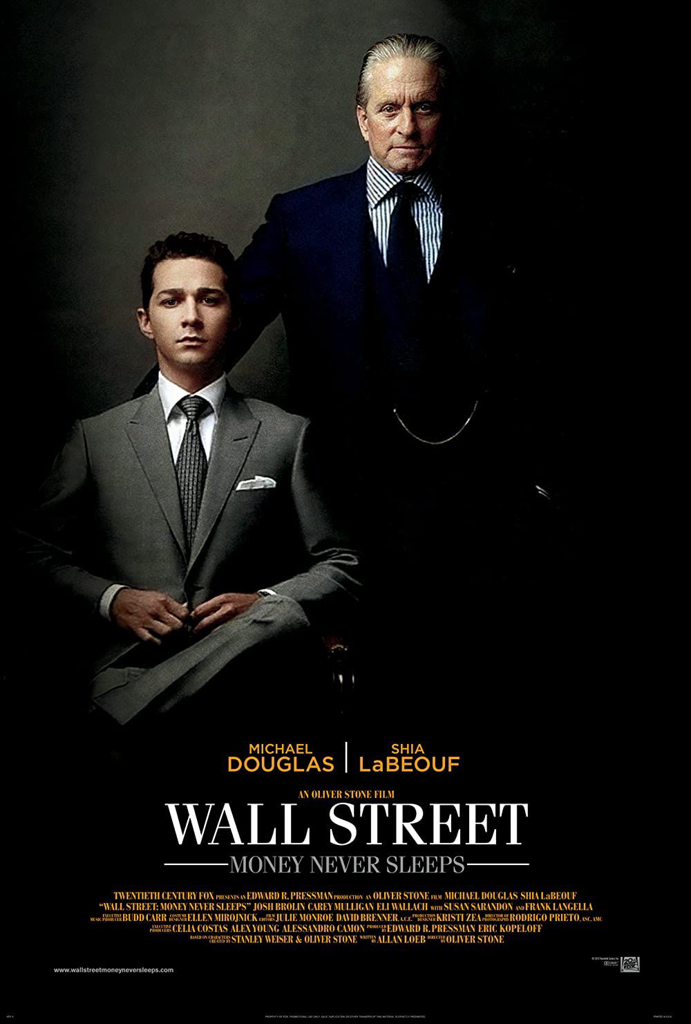 Poster phim Phố Wall 2: Đồng Tiền Không Ngủ