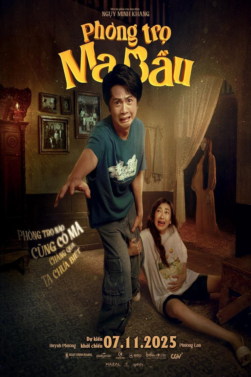 Poster phim Phòng Trọ Ma Bầu