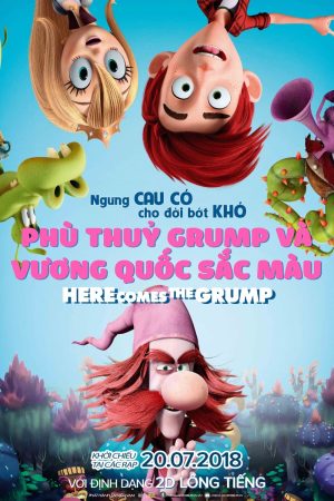 Poster phim Phù Thủy Grump và Vương Quốc Sắc Màu