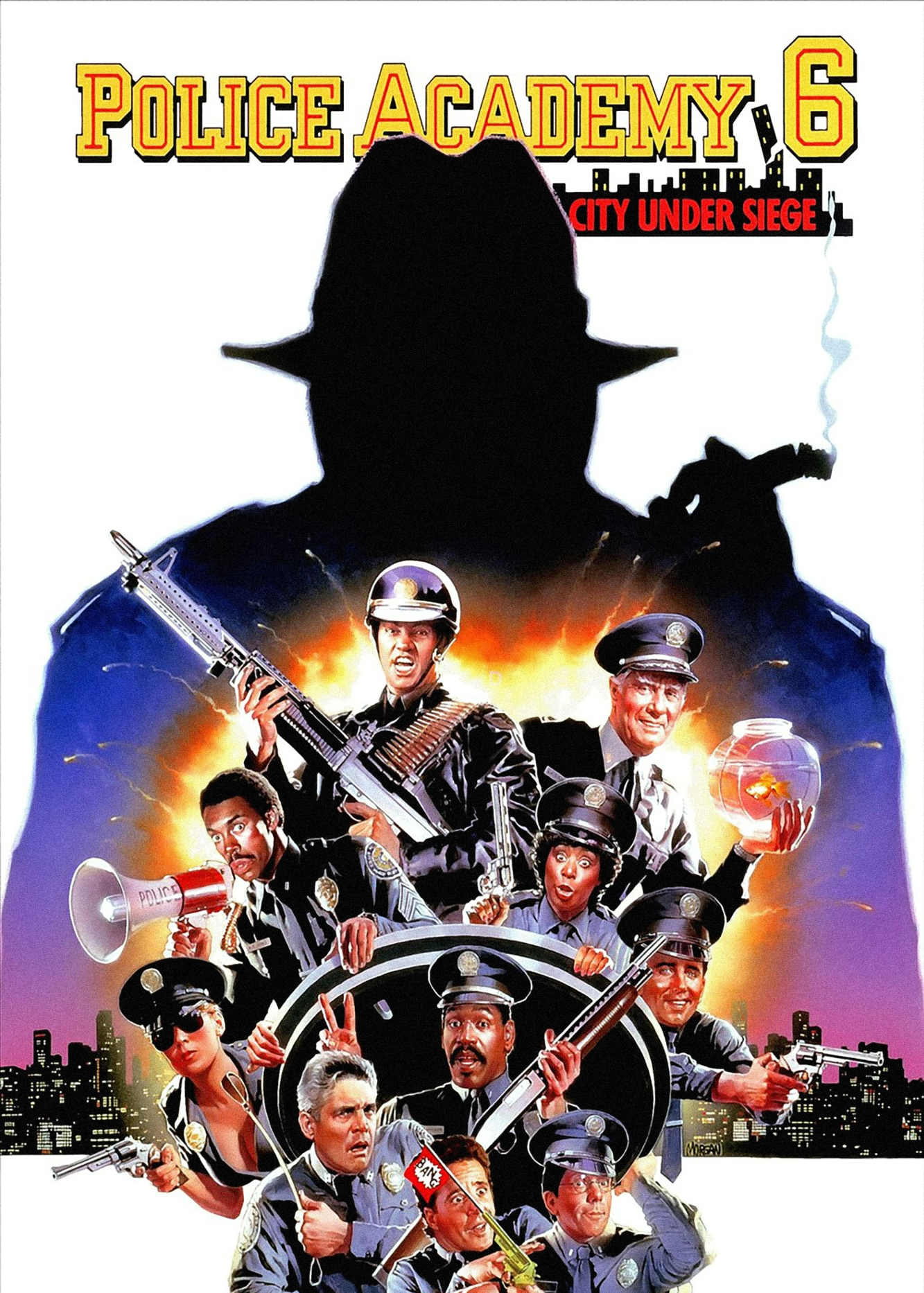 Poster phim Police Academy 6: City Under Siege
