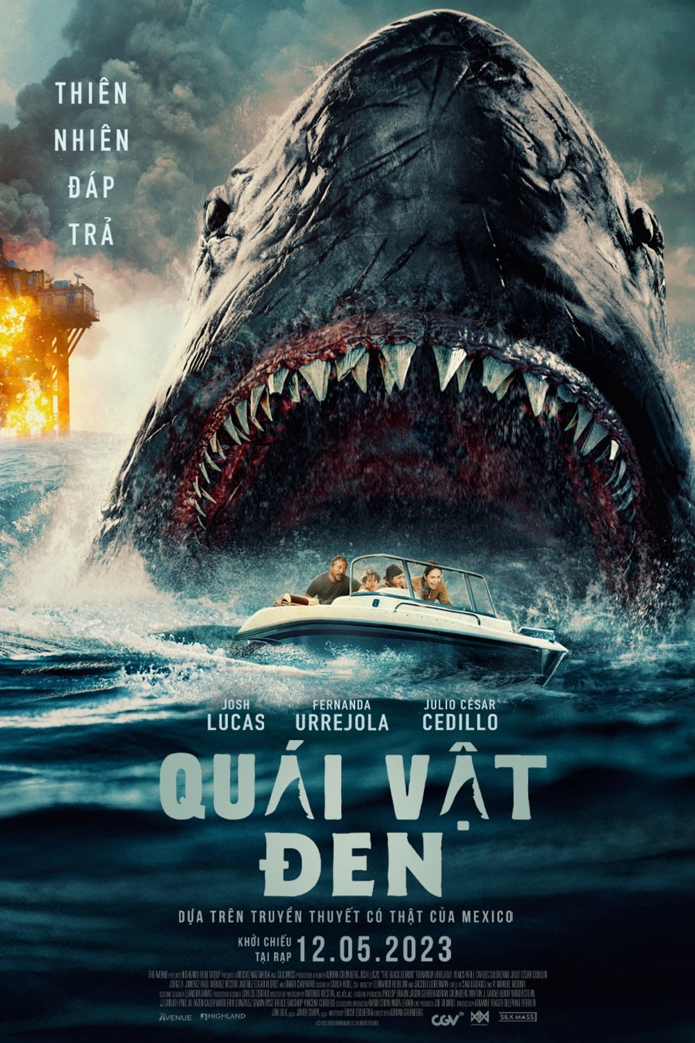 Poster phim Quái Vật Đen