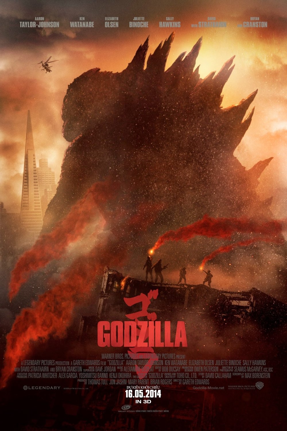 Poster phim Quái Vật Godzilla