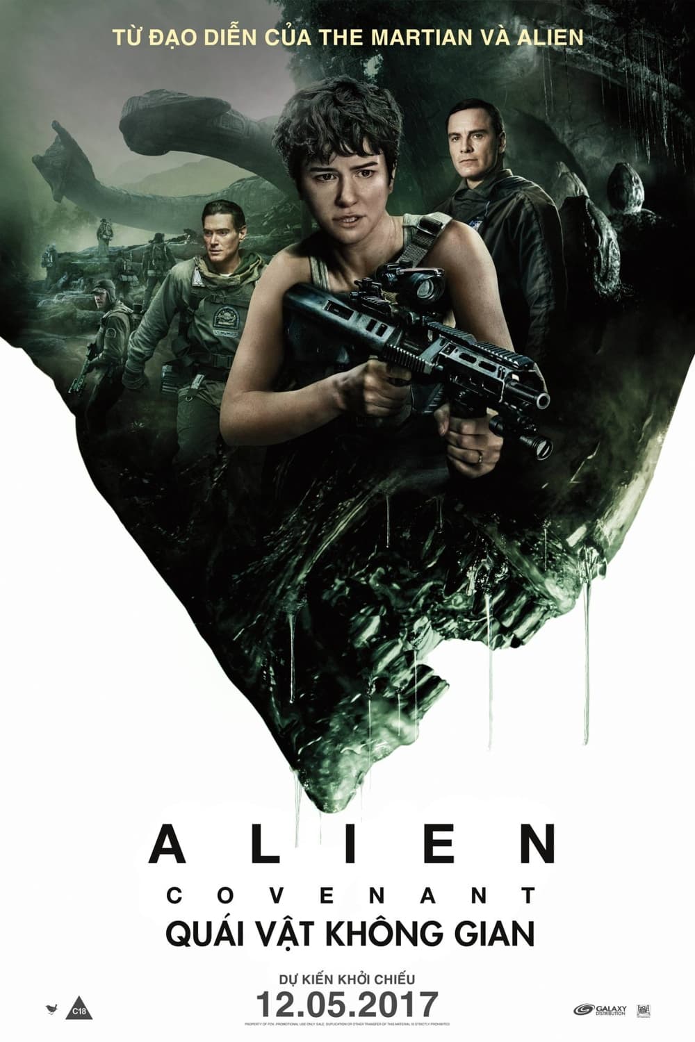 Poster phim Quái Vật Không Gian