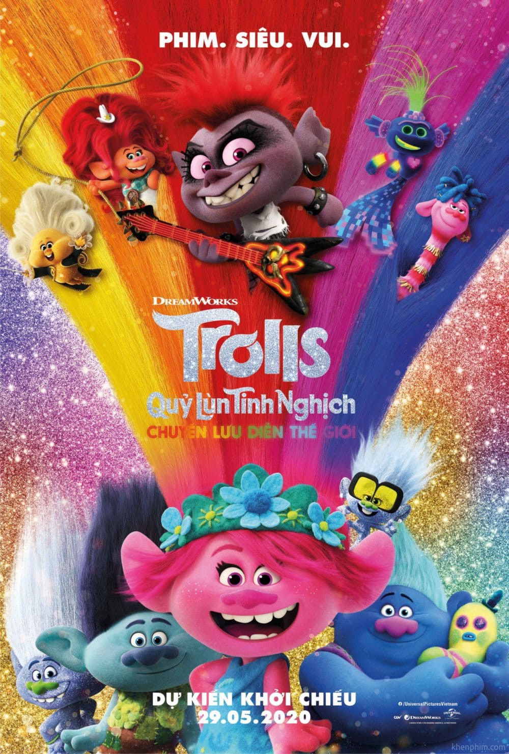 Poster phim Quỷ lùn tinh nghịch: Chuyến lưu diễn thế giới