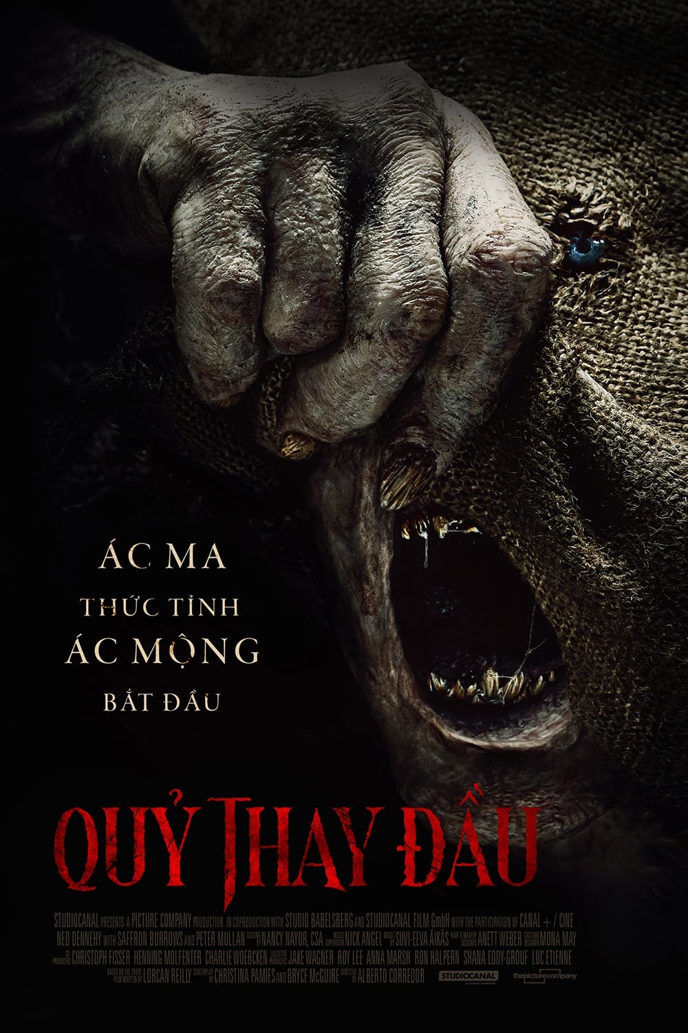 Poster phim Quỷ Thay Đầu