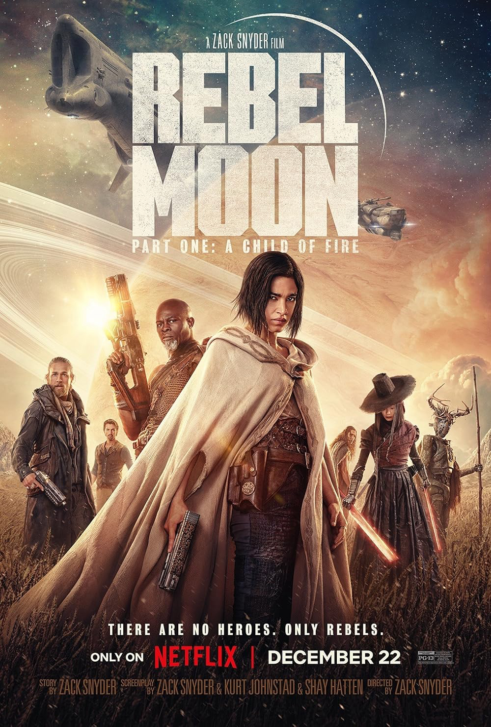 Poster phim Rebel Moon – Phần một_ Phiên bản đạo diễn