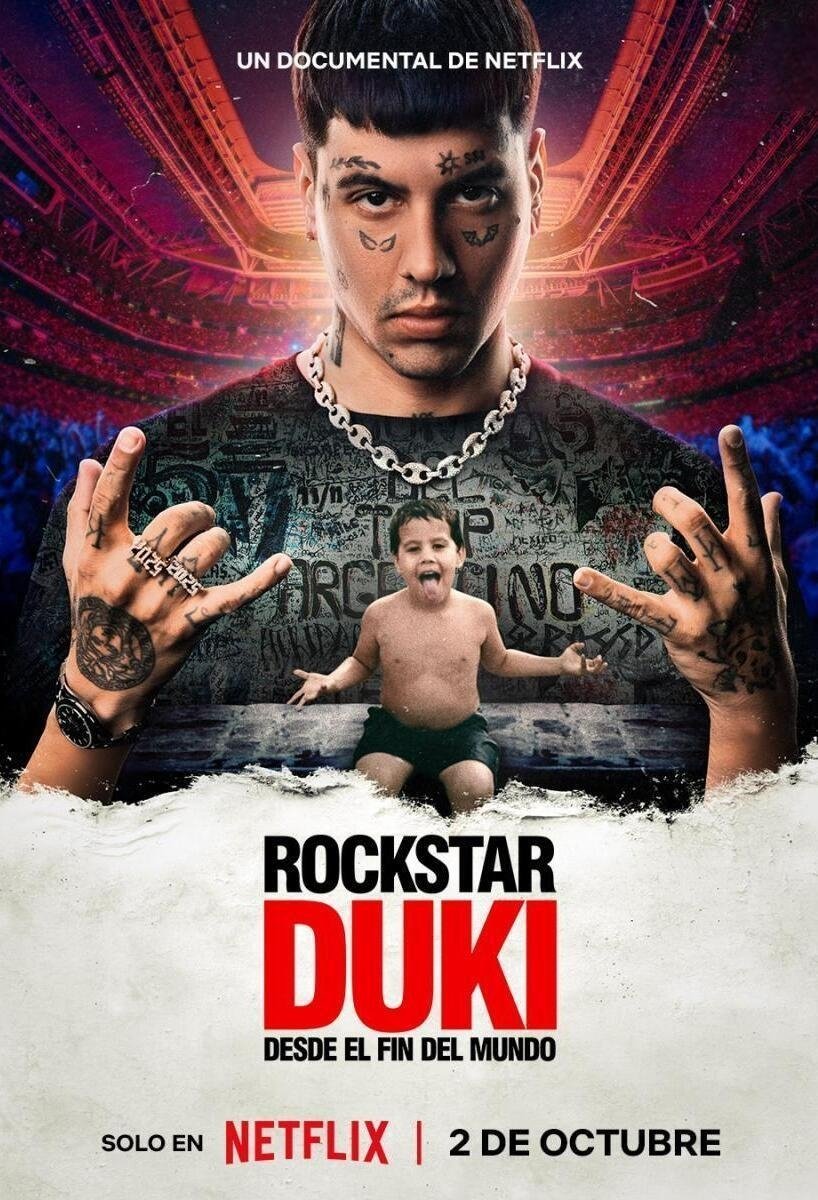 Poster phim Rockstar: Duki, từ tận cùng thế giới