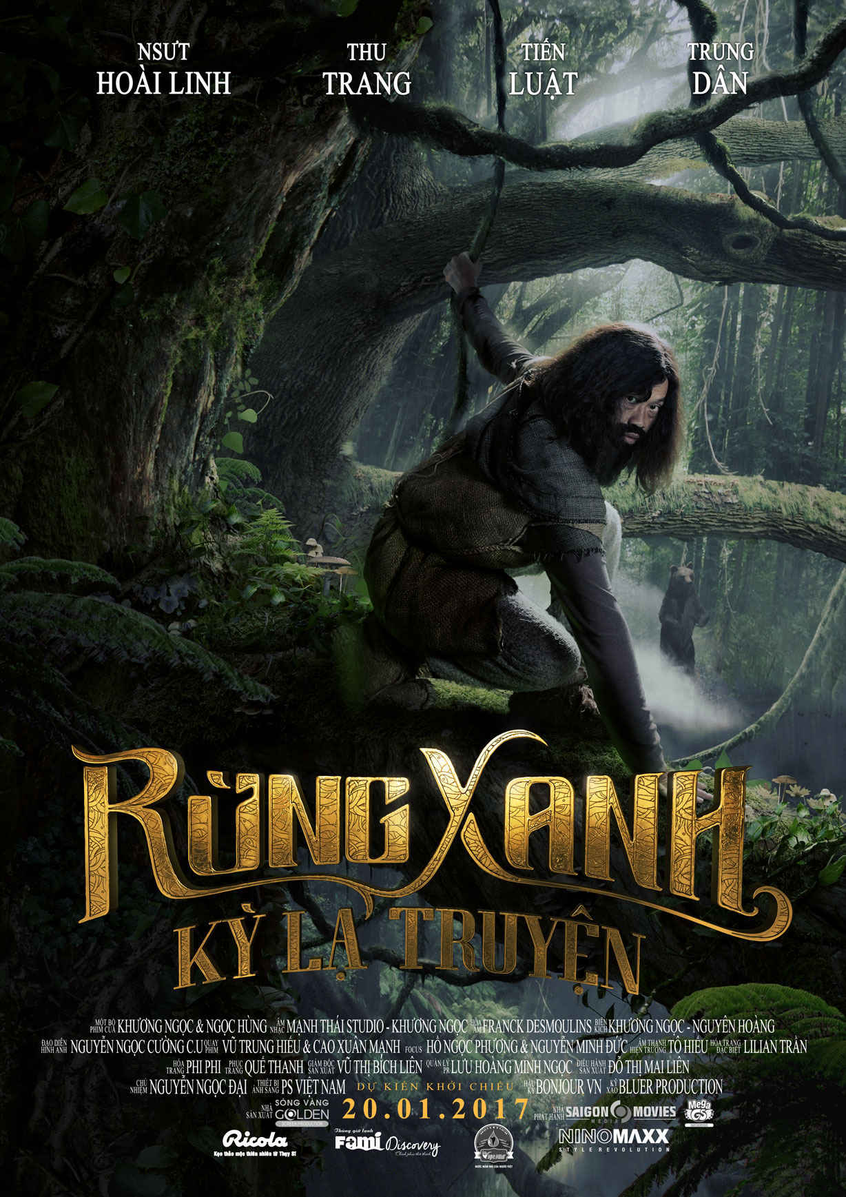Poster phim Rừng Xanh Kỳ Lạ Truyện