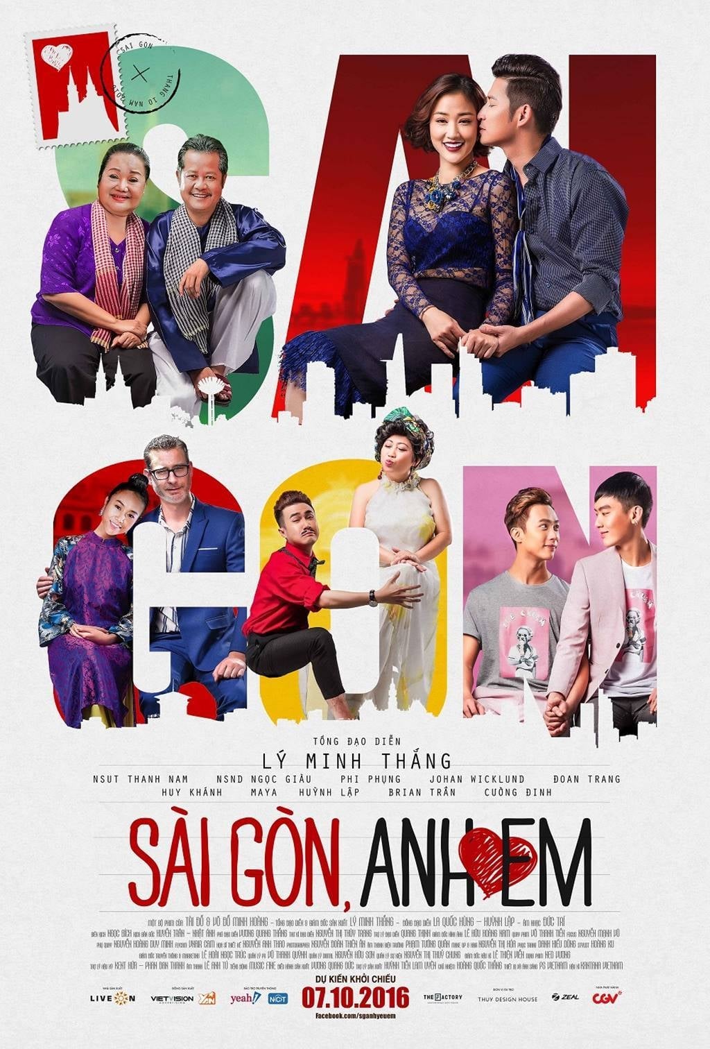 Poster phim Sài Gòn, anh yêu em