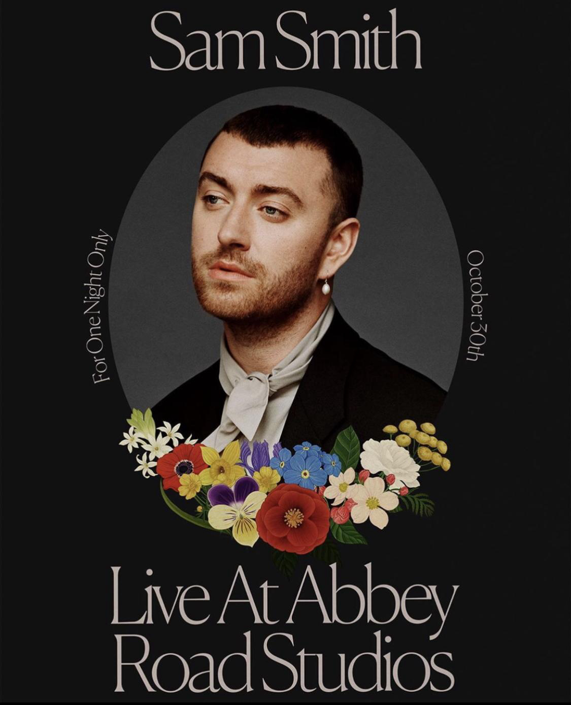 Poster phim Sam Smith: Love Goes – Trực tiếp tại Abbey Road Studios