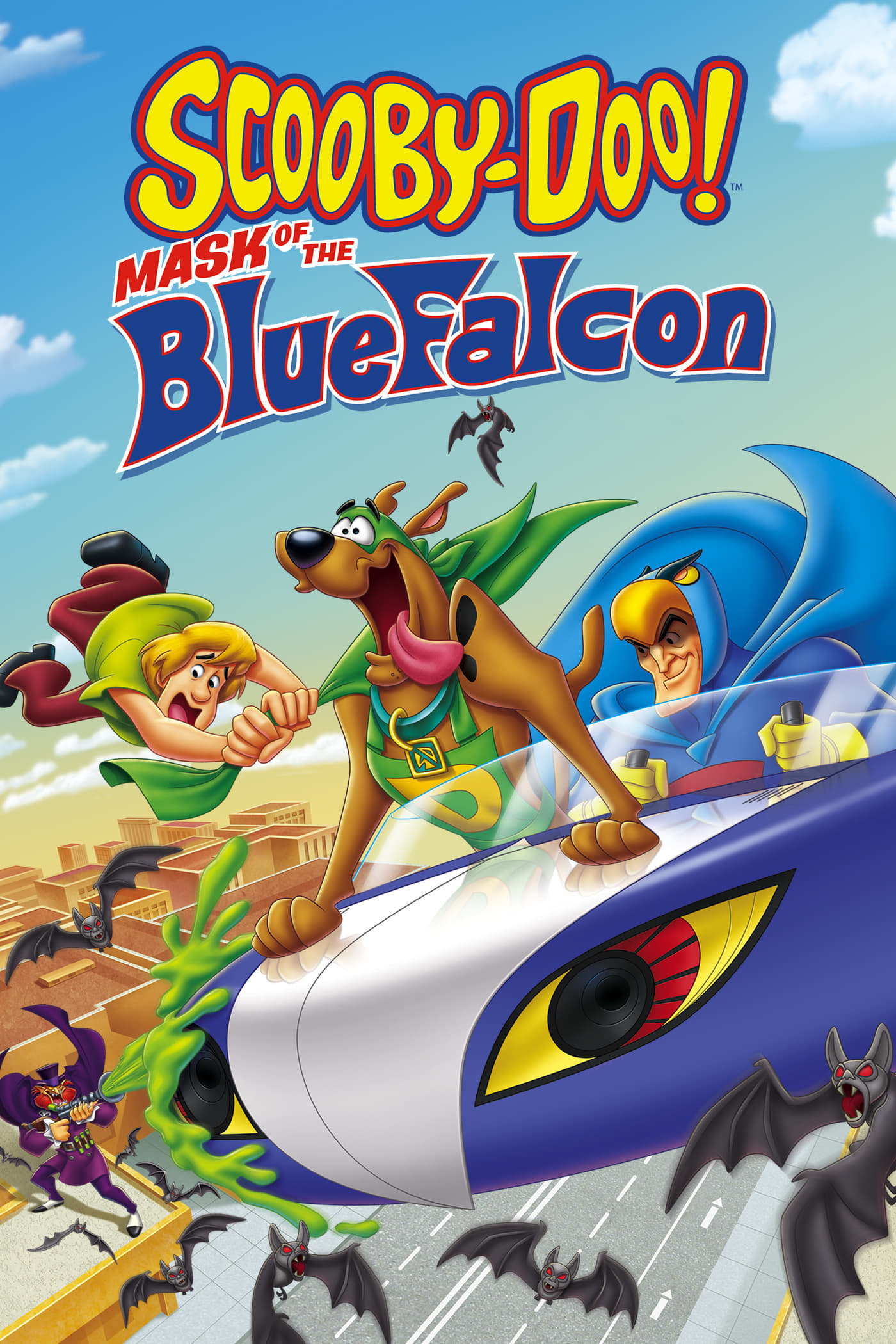 Poster phim Scooby Doo! Mặt nạ chim ưng xanh