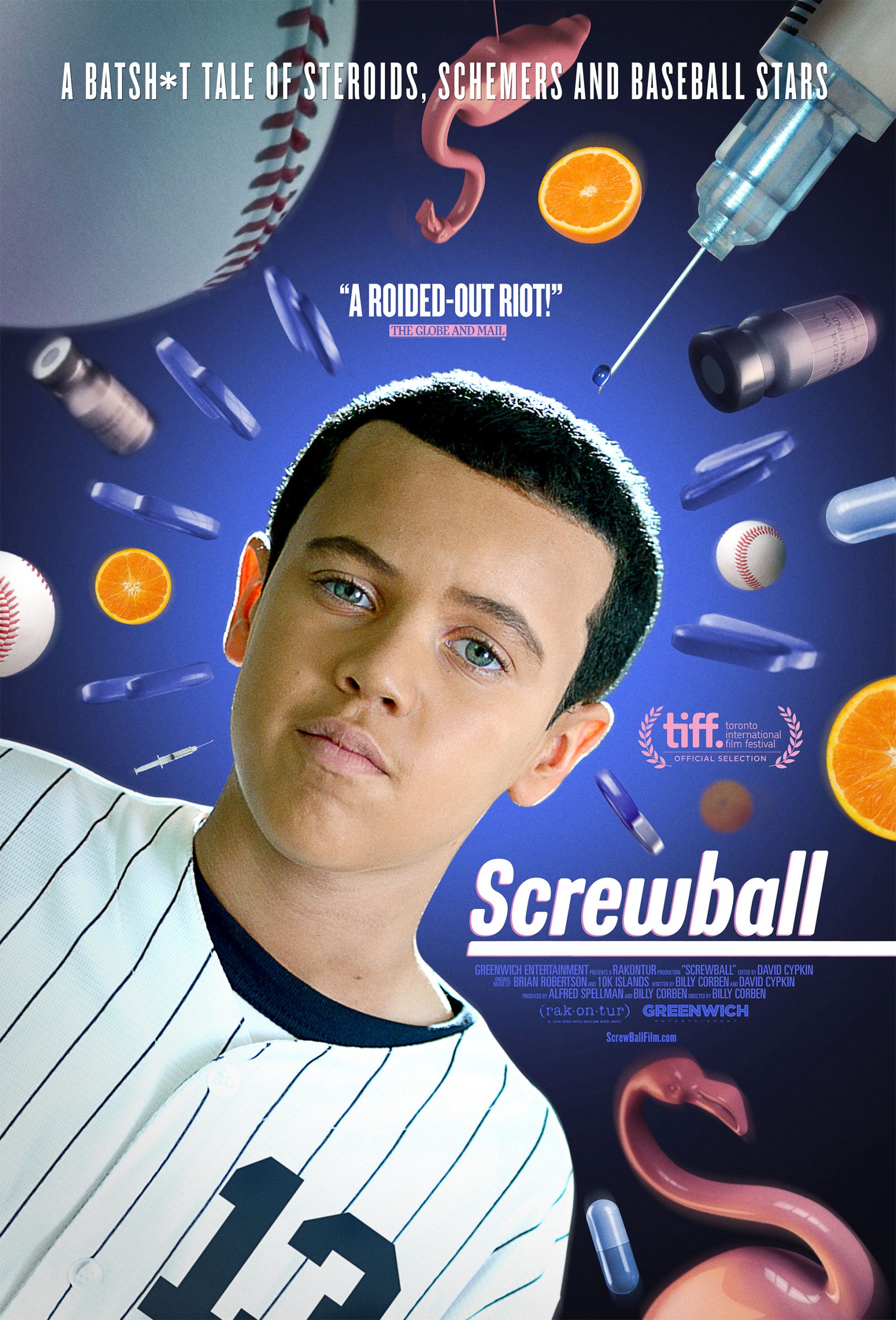 Poster phim Screwball: Bê bối doping bóng chày