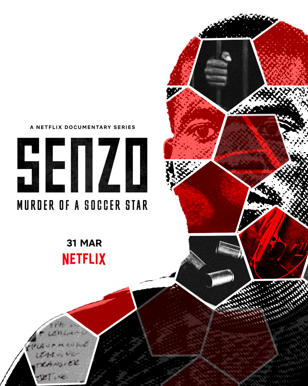 Poster phim Senzo: Vụ sát hại ngôi sao bóng đá