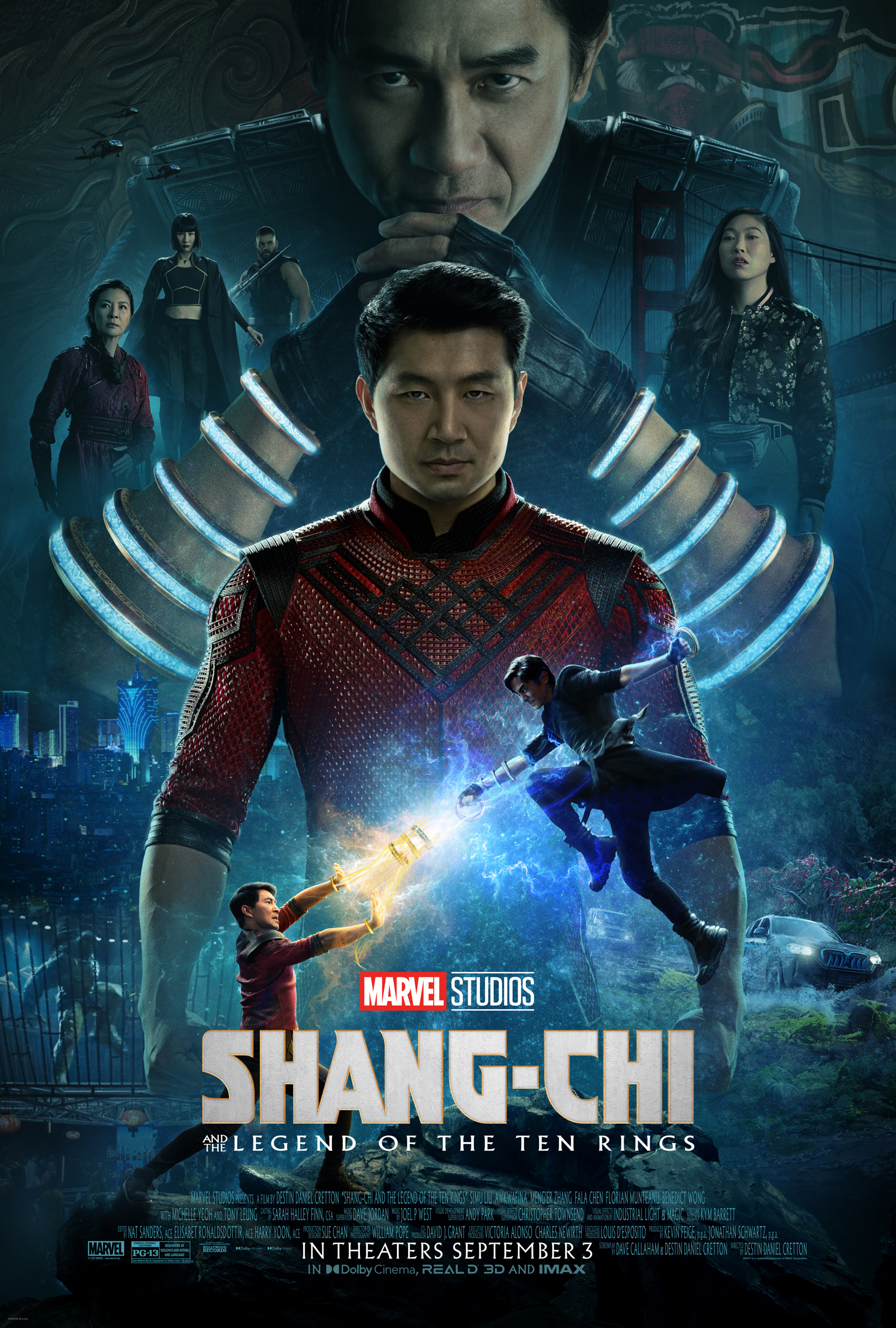 Poster phim Shang-Chi và huyền thoại Thập Luân