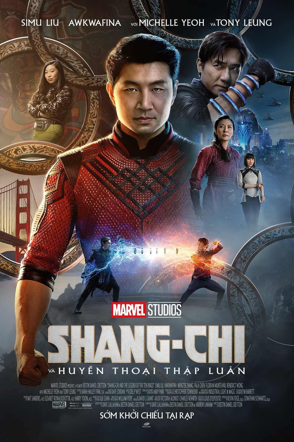Poster phim Shang-Chi và Huyền Thoại Thập Luân