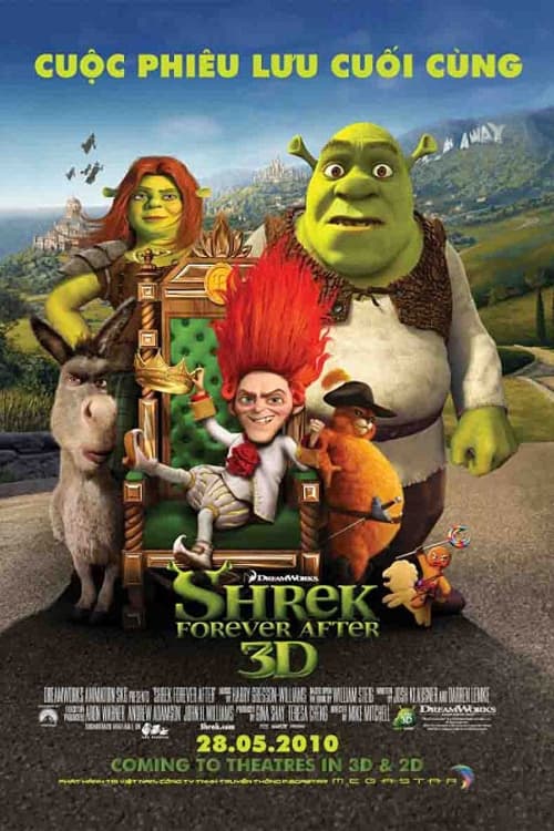Poster phim Shrek: Cuộc phiêu lưu cuối cùng