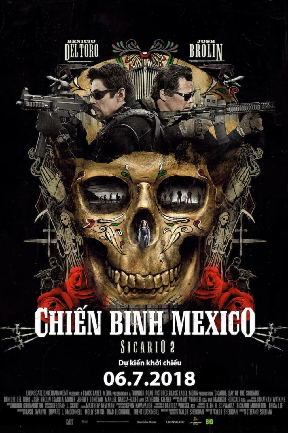 Poster phim Sicario 2: Chiến Binh Mexico