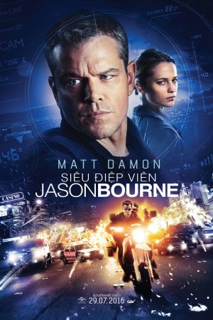 Poster phim Siêu điệp viên Jason Bourne
