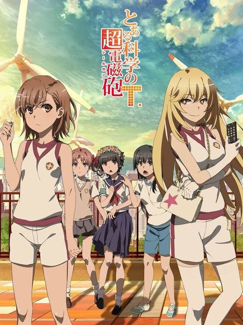 Poster phim Siêu Railgun của khoa học nào đó
