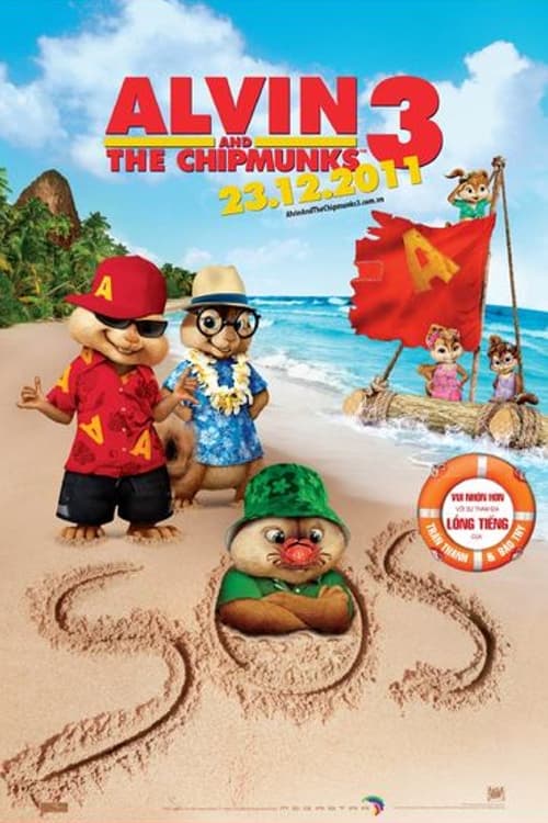 Poster phim Alvin và nhóm sóc chuột 3